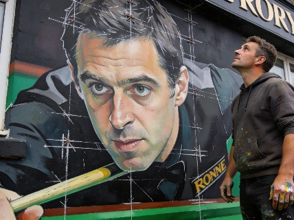 Artist Chris Ashmore Responds to Viral Backlash Over Ronnie O'Sullivan Mural UAE Cue Sports