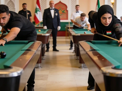 Morocco hosts world billiards championship in Marrakech with 300 players