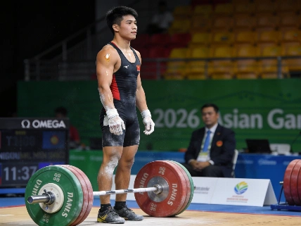 Tran Minh Tri wins bronze in 65kg weightlifting at Asian Games 2026 UAE Cue Sports