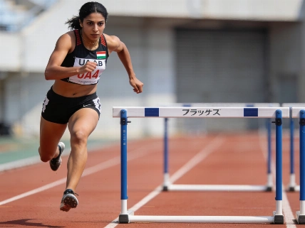 مريم كريم sets fastest 400m hurdles mark at Asian Games UAE Cue Sports