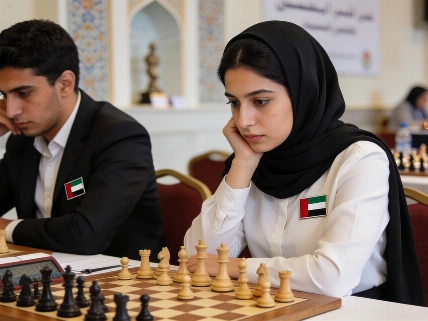 UAE chess teams sweep opening round at Samarkand Olympiad