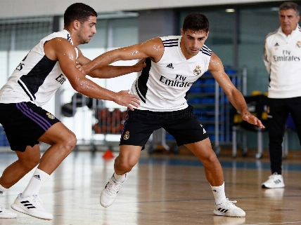 Real Madrid step up training before EuroLeague Super Cup opener against Dubai