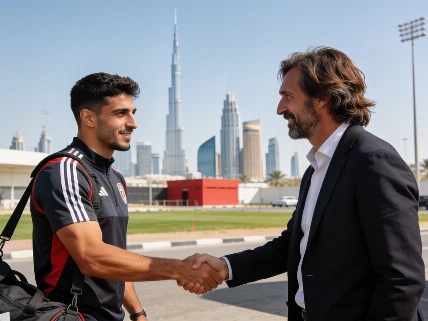 Mahmoud Dahoud joins Dubai United after Andrea Pirlo intervention