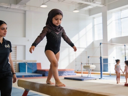 Sharjah Women's Sports Foundation hosts early childhood gymnastics day
